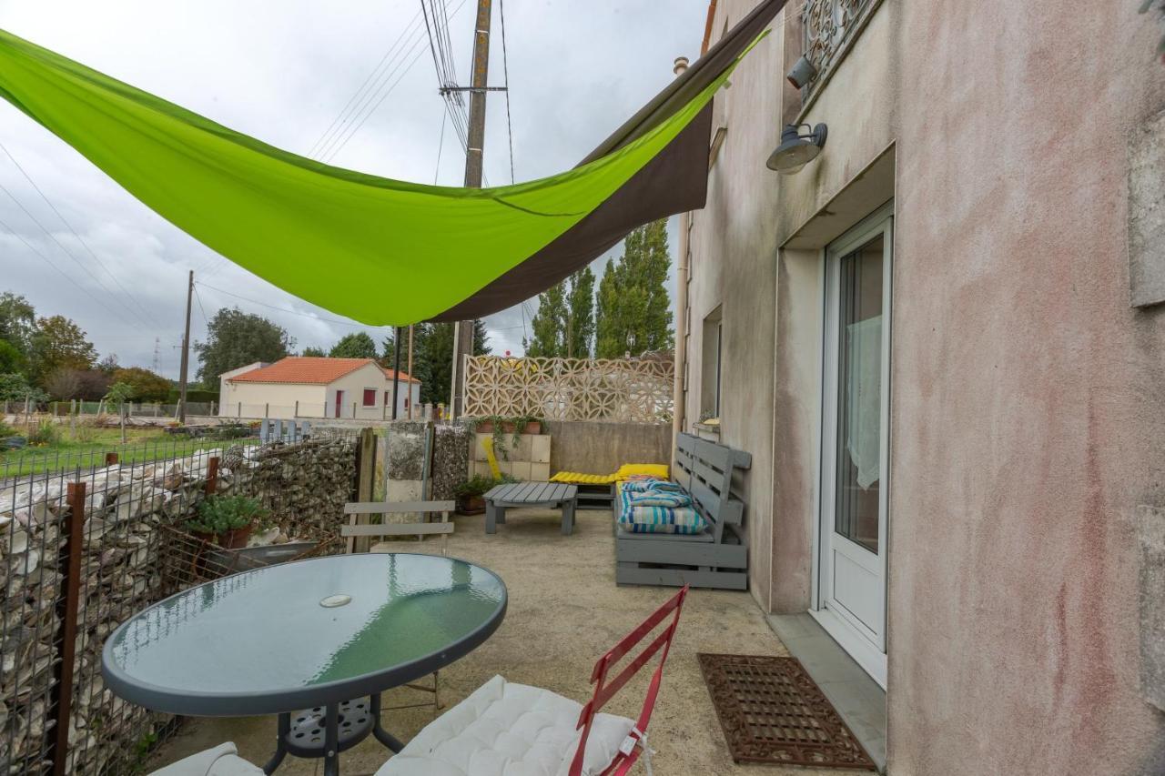 Appartement d'une chambre avec jardin amenage et wifi a Mortagne sur Gironde Extérieur photo